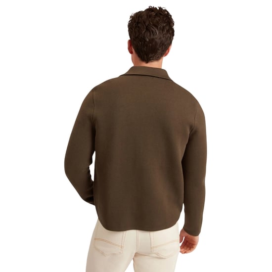Chaqueta Cárdigan De Punto Grueso Color Caqui De Ted Baker Freder - Image 3