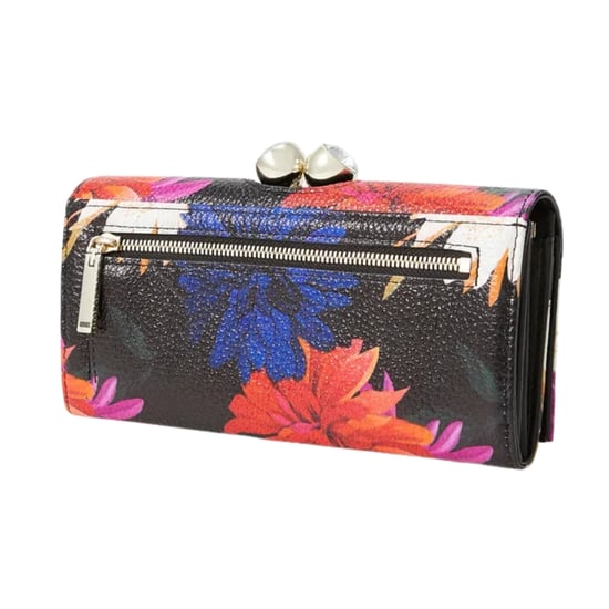 Bolso Negro Con Pompón Amaliah Estampado De Ted Baker - Image 2