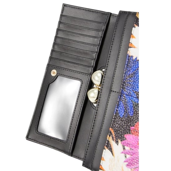 Bolso Negro Con Pompón Amaliah Estampado De Ted Baker - Image 5