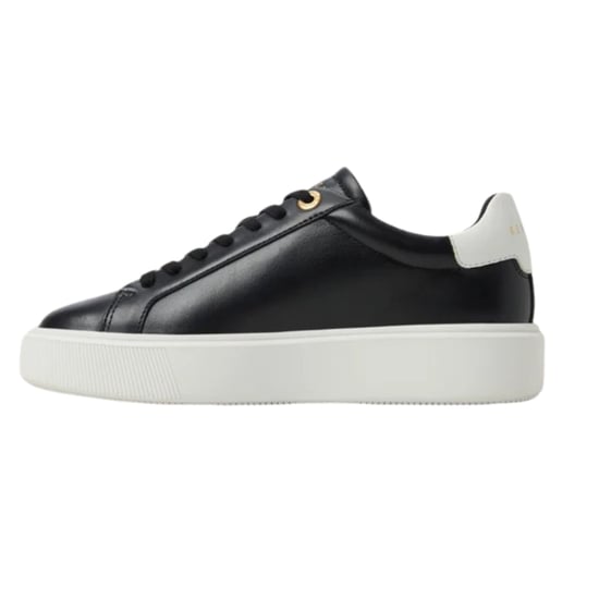 Zapatillas Deportivas Ted Baker Lorieee De Cuero Negro Liso - Image 2