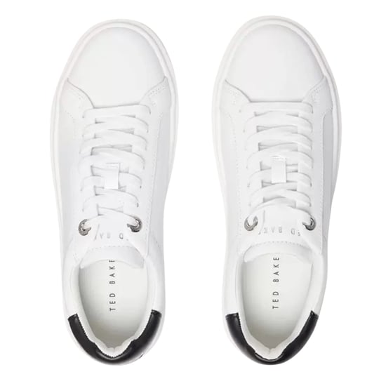 Zapatillas Blancas De Piel Lisa Lorieee De Ted Baker - Image 5