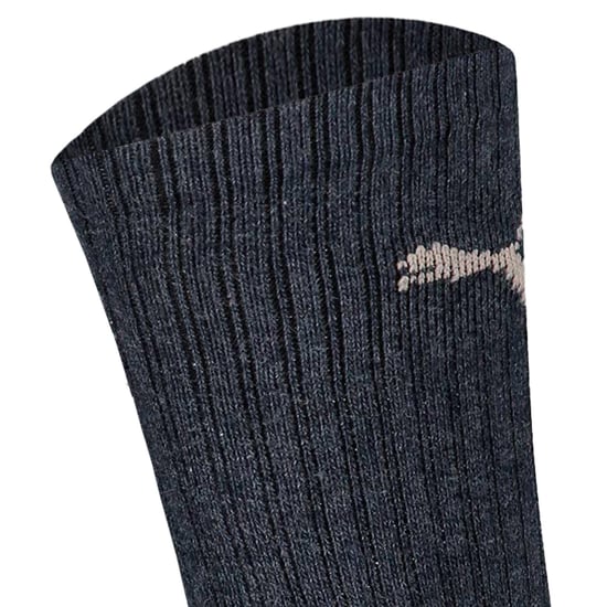 Puma Men's Sport Socks 3 Pack in Navy/Blue-Combo - Image 3