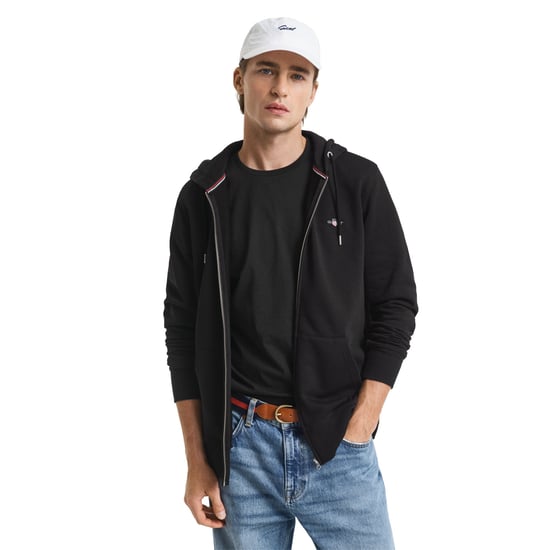 Gant Regular Shield Full Zip Hoodie Sweat Jacket - Image 2