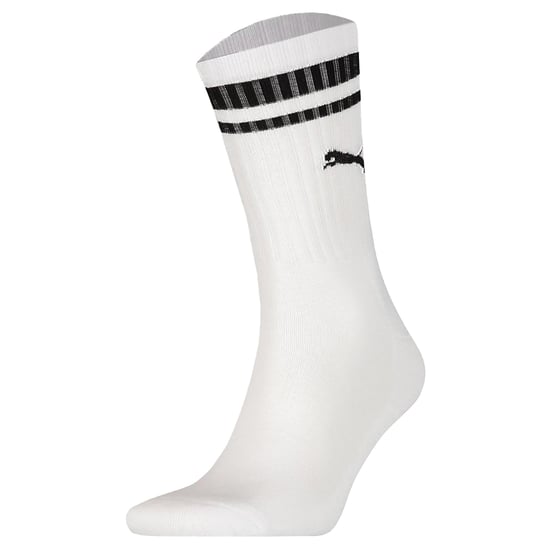 PUMA Heritage Crew 2Pck White Socks - Image 2