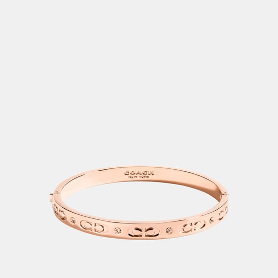 Kissing C Hinged Bangle - Image 2