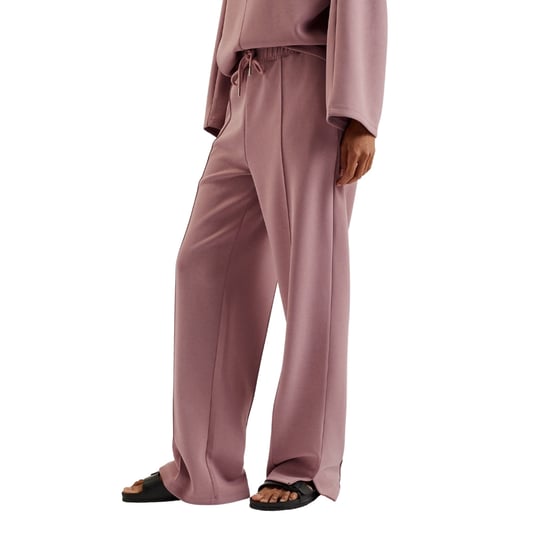 Joggers Rectos con Patrón Sólido de Ted Baker para Mujer en Rosa Empolvado - Image 3