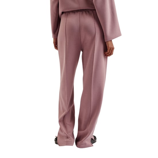 Joggers Rectos con Patrón Sólido de Ted Baker para Mujer en Rosa Empolvado - Image 4