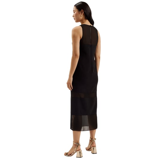 Top sin mangas para mujer Ted Baker con detalle en panel negro - Image 3