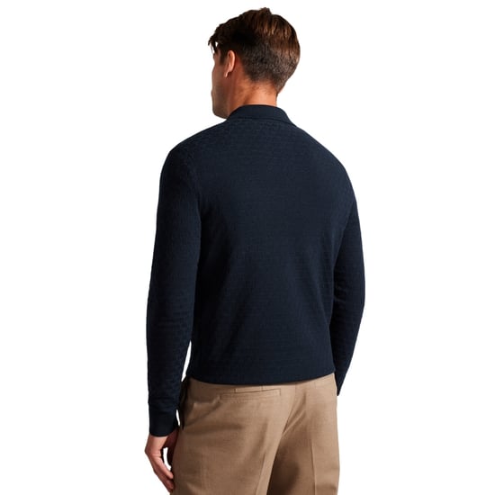 Polo de punto Ted Baker Morar Hombre Azul Marino - Image 2