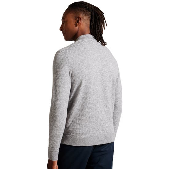 Polo de punto gris Ted Baker Morar para hombre - Image 5