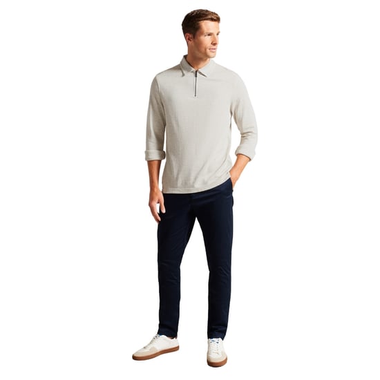 Ted Baker Karpol Hombre Crema Modal Suéter - Image 6