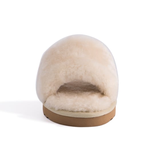 Aus Wooli Australia Pantuflas deslizantes de piel de oveja para mujer - Image 5