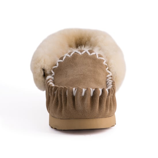 Aus Wooli Australia Mocasín de piel de oveja cosido a mano para mujer - Image 5