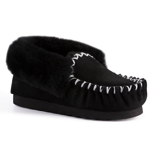 Aus Wooli Australia Mocasín de piel de oveja cosido a mano para mujer - Image 1