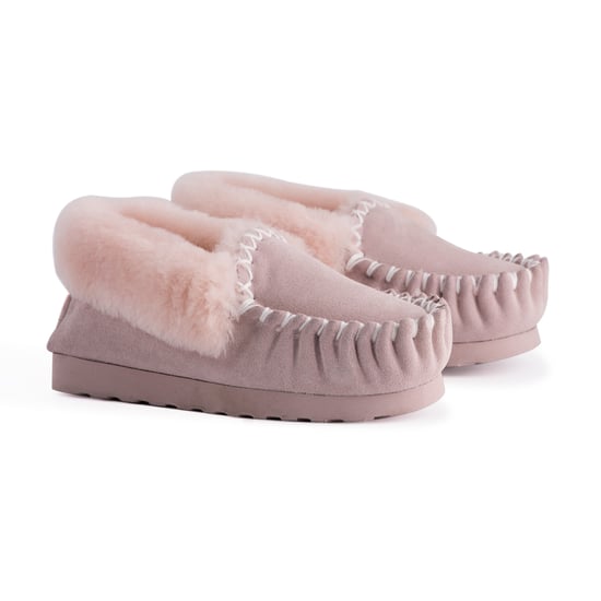 Aus Wooli Australia Mocasín de piel de oveja cosido a mano para mujer - Image 6