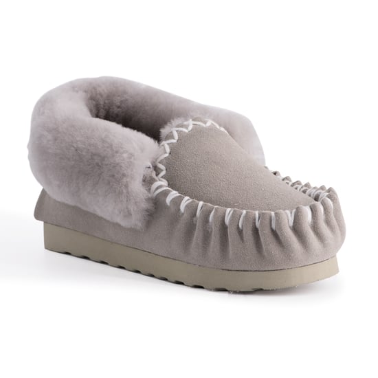Aus Wooli Australia Mocasín de piel de oveja cosido a mano para mujer - Image 1