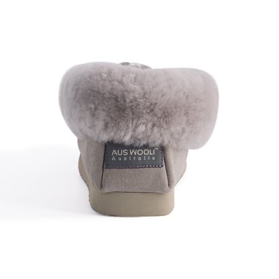 Aus Wooli Australia Mocasín de piel de oveja cosido a mano para mujer - Image 3