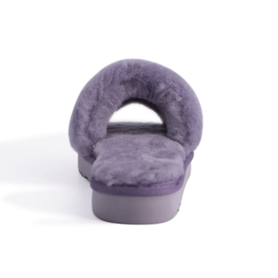 Aus Wooli Australia Pantuflas deslizantes de piel de oveja para mujer - Image 3