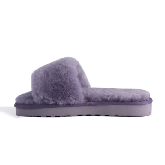 Aus Wooli Australia Pantuflas deslizantes de piel de oveja para mujer - Image 4