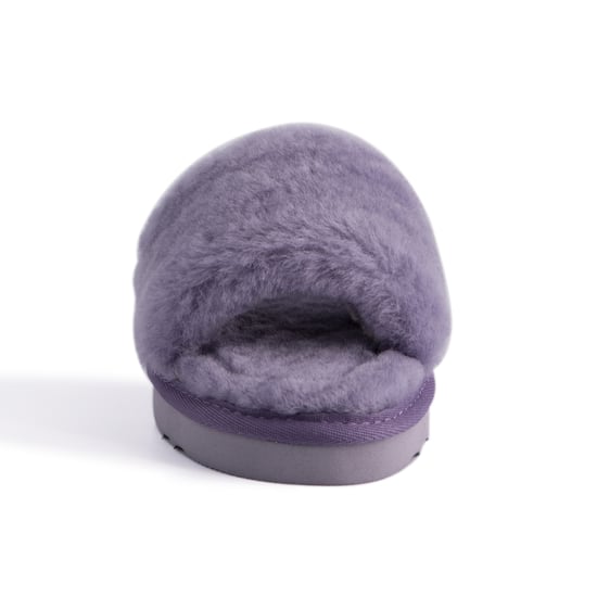 Aus Wooli Australia Pantuflas deslizantes de piel de oveja para mujer - Image 5