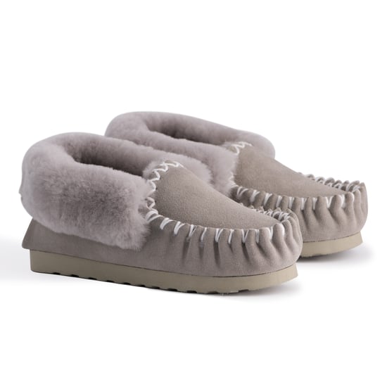 Aus Wooli Australia Mocasín de piel de oveja cosido a mano para mujer - Image 6