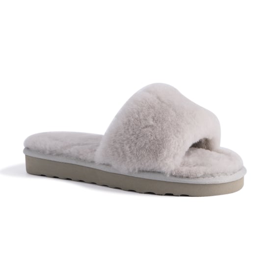 Aus Wooli Australia Pantuflas deslizantes de piel de oveja para mujer - Image 1