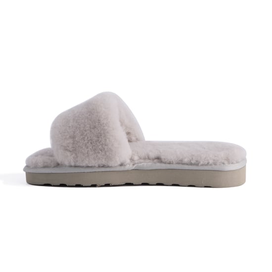 Aus Wooli Australia Pantuflas deslizantes de piel de oveja para mujer - Image 4
