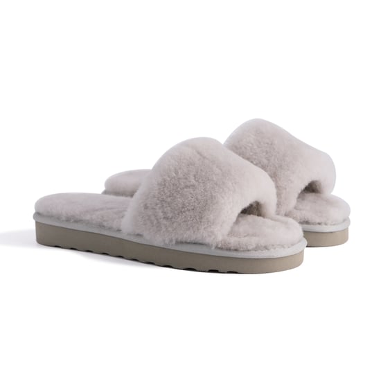 Aus Wooli Australia Pantuflas deslizantes de piel de oveja para mujer - Image 6