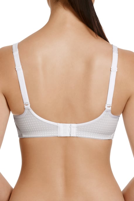 Electrify Mesh Wired Bra - White - Image 2