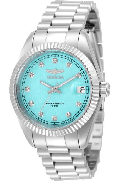 Invicta Specialty 51040 Reloj de mujer - Movimiento de cuarzo - Acero inoxidable con esfera azul - 36 mm - Image 1