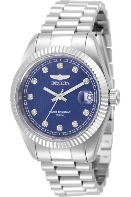 Invicta Specialty 51036 Reloj de mujer - Movimiento de cuarzo - Acero inoxidable con esfera azul - 36 mm - Image 1
