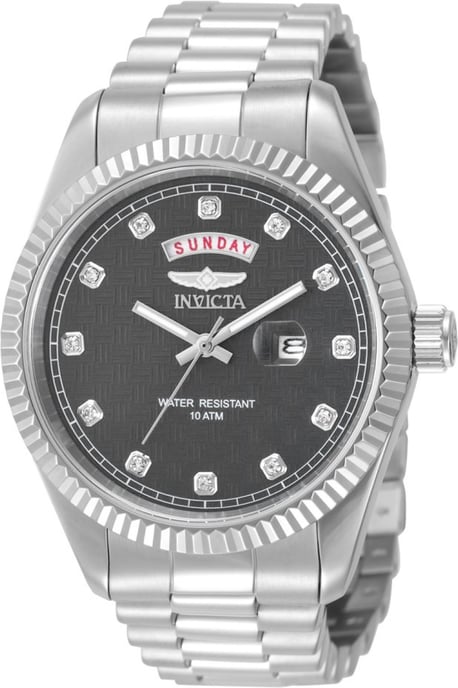 Invicta Specialty 51047 Reloj para hombre - Movimiento de cuarzo - Acero inoxidable con esfera gris - 43 mm - Image 1
