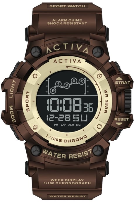 Invicta Digital ACW8082-034 Reloj para Hombre - Movimiento Digital - ABS con Esfera Negra - 50 mm - Image 1