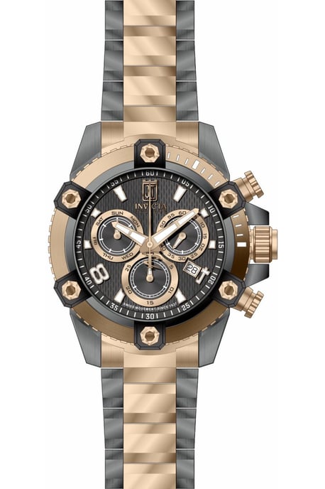 Invicta Jason Taylor 51282 Reloj de hombre - Movimiento de cuarzo - Acero inoxidable con esfera gris - 50 mm - Image 1