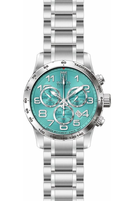 Invicta Jason Taylor 51260 Reloj de hombre - Movimiento de cuarzo - Acero inoxidable con esfera azul - 48 mm - Image 1