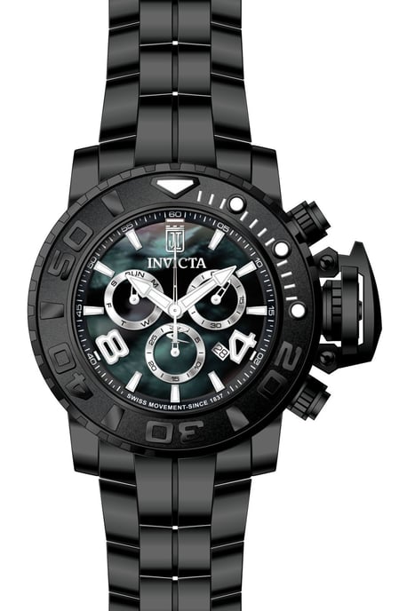 Invicta Jason Taylor 51321 Reloj para hombre - Movimiento de cuarzo - Acero inoxidable con esfera de nácar - 58 mm - Image 1