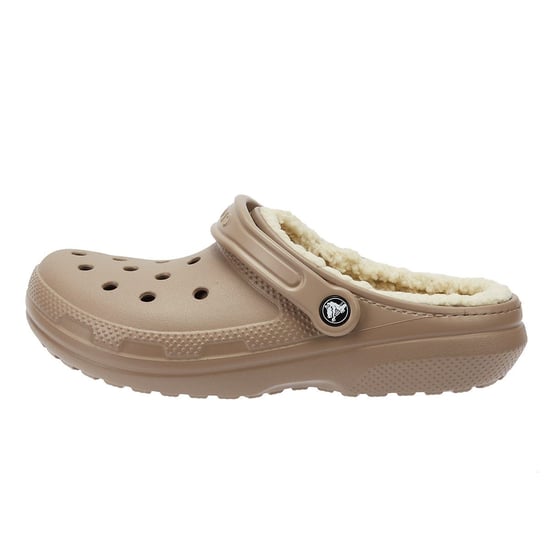 Crocs Classic Lined Clog Mushroom/Bone Sandals - Image 5