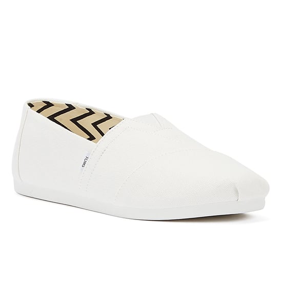 TOMS Men's Alpargata Shoes White 34898-59712-07 - Image 2