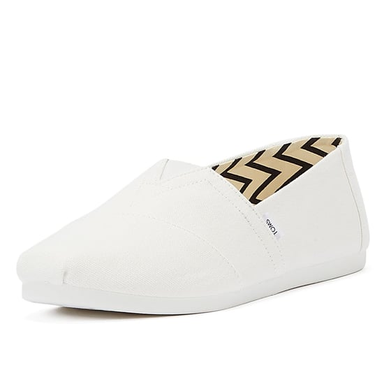 TOMS Men's Alpargata Shoes White 34898-59712-07 - Image 3