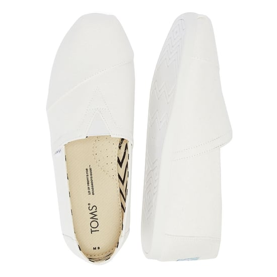 TOMS Men's Alpargata Shoes White 34898-59712-07 - Image 6