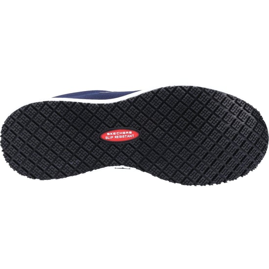 Skechers Womens Squad Slip Resistant Lace Up Safety Trainers - Image 3