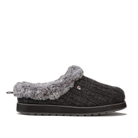 Women's Skechers Keepsakes Ice Angel Slippers In Charcoal - Image 1