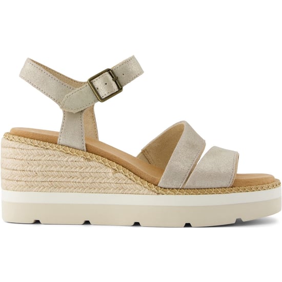 TOMS Darya Leather Women's Champagne Sandals - Image 5
