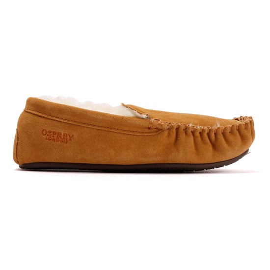 Osprey London Men's 'The Sunday' Chestnut Suede Slipper - Image 5