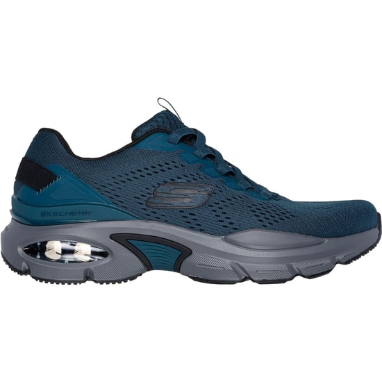 Skechers Skech-Air Ventura Textile Men's Teal/Black Trainers - Image 5