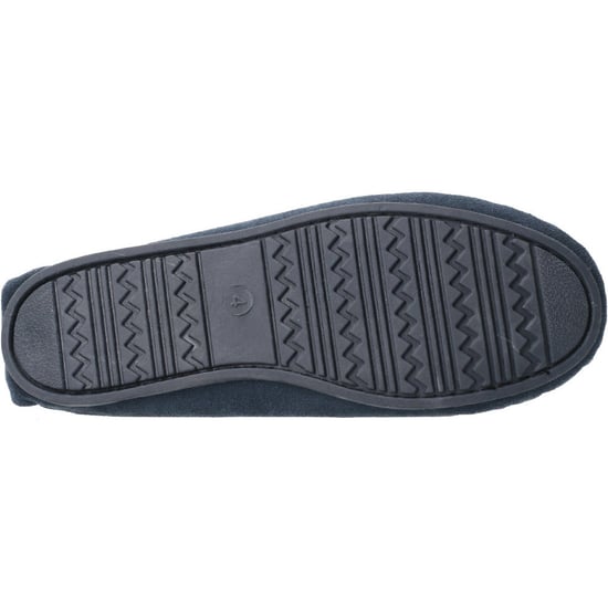 Hush Puppies Womens Allie Suede Faux Fur Lined Cozy Slippers - Image 4