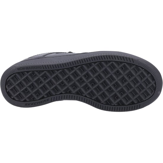 Boy's Skechers Children Sport Court 92 Trainers in Black - Image 3