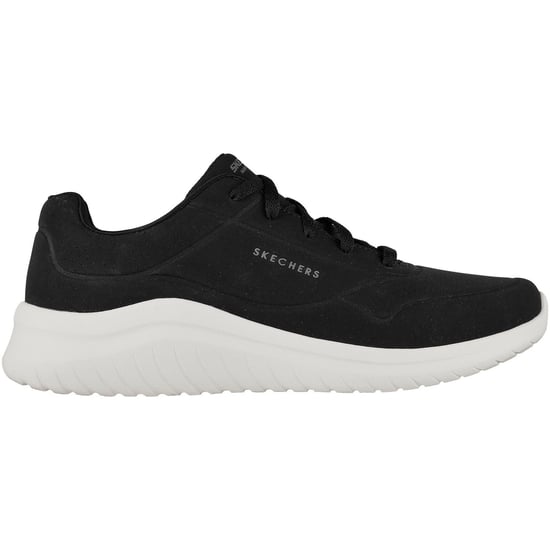 Skechers Ultra Flex 2.0 Vicinity Synthetic Men's Black/White Trainers - Image 3
