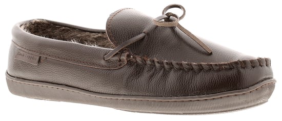 Hush Puppies Ace Leather MEMORY FOAM Slippers Mens - Image 1