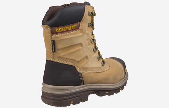 Caterpillar Premier Leather Waterproof Safety Boot Mens - Image 3